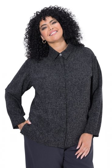 Ulla Popken 853477 Chaqueta Verde oliva - Chaquetas - Chaquetas para mujer en tallas grandes