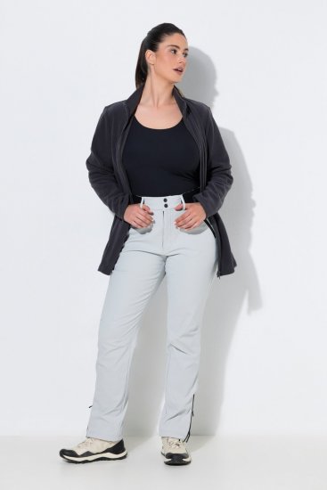 Ulla Popken 853530 Pantalón de senderismo ultraligero Beige - Ropa de exterior - 