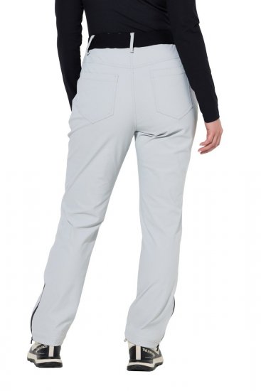 Ulla Popken 853530 Pantalón de senderismo ultraligero Beige - Ropa de exterior - 