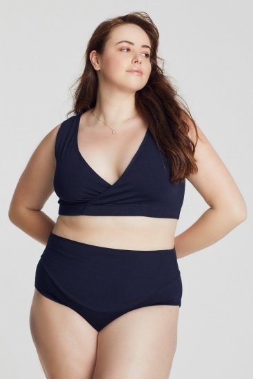 Ulla Popken 853611 Bragas premamá Azul marino - Bragas - 