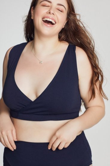 Ulla Popken 853611 Bragas premamá Azul marino - Bragas - 
