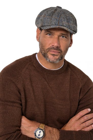 JP1880 853616 Gorra plana Gris oscuro - Gorras - 