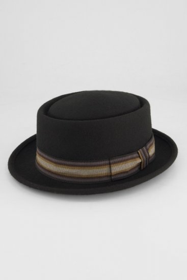 JP1880 853630 Sombrero de lana Negro - Sombreros - 