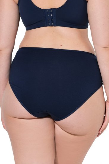 Ulla Popken 853698 Bragas con encaje pack de 5 Negro - Bragas - 