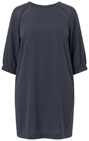 Ulla Popken 853946 Vestido con manga 3/4 Verde oliva - Vestidos - Vestidos para todas las tallas