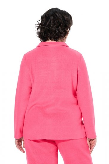 Ulla Popken 854200 Chaqueta polar Rosa - Chaquetas - Chaquetas para mujer en tallas grandes