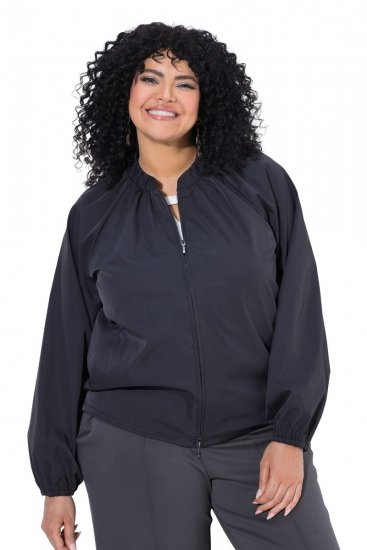Ulla Popken 854962 Cazadora bomber Verde oliva - Chaquetas - Chaquetas para mujer en tallas grandes