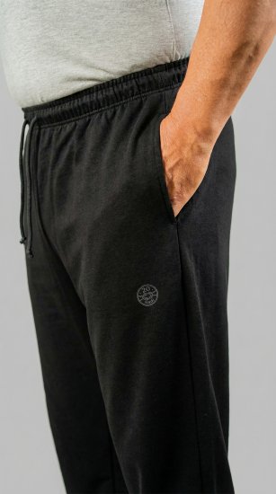 20 Nodi Grecale Stretch Fleece Cotton Sports Pants with Enzyme and Soft Touch Treatment Black - Pantalones y cortos de chándal - Pantalones y Pantalones cortos de chándal - 2XL-12XL