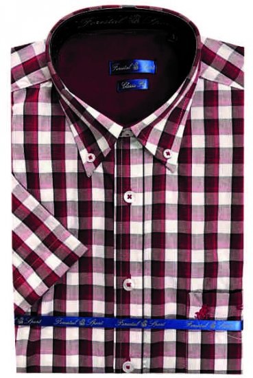 Forestal 901222E Check Shirt Red - Camisas - Camisas 2XL-10XL