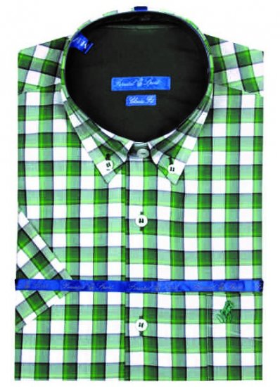Forestal 901222E Check Shirt Green - Camisas - Camisas 2XL-10XL