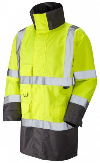 Leo Torridge Breathable Lightweight Anorak Hi-Vis Yellow - Ropa de trabajo - Ropa de trabajo 3XL-6XL