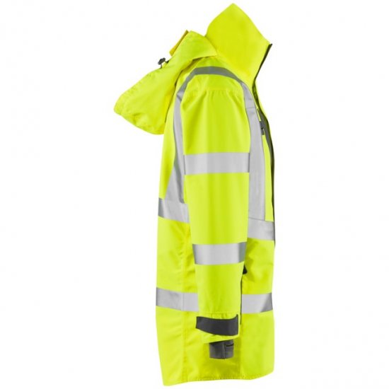 Leo Eastleigh Ecoviz 10K Performance Breathable Anorak Hi-Vis Yellow - Ropa de trabajo - Ropa de trabajo 3XL-6XL