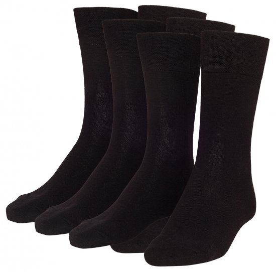 Adamo Aaron Soft-socks Black 3-pack - Ropa interior - Ropa interior 2XL-8XL