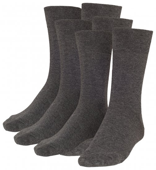 Adamo Aaron Soft-socks Charcoal 3-pack - Ropa interior - Ropa interior 2XL-8XL
