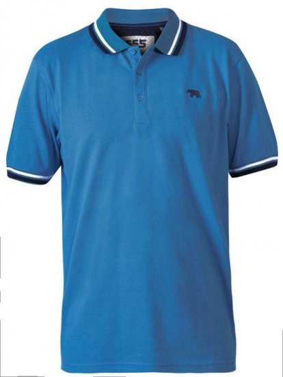 D555 Allante 2 Pique Polo Royal Blue - Polos - Polos 2XL-8XL