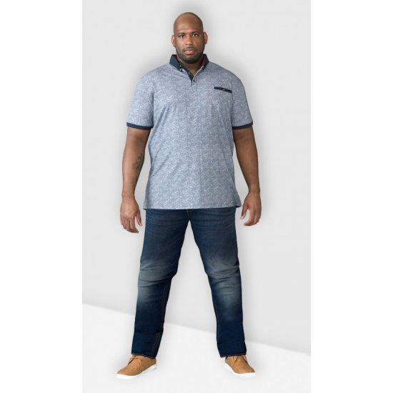 D555 Ambrose Tapered Fit Stretch Jeans Dark Blue TALL SIZES - ROPA DE HOMBRE MT-6XLT - Tamaños de talle alto