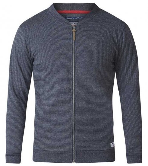D555 Arnie Sweatshirt With Pocket Charcoal - Sudaderas - Sudaderas 2XL-12XL