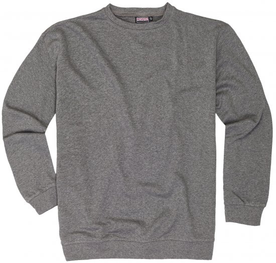 Adamo Athen Crew neck Sweatshirt Grey - Sudaderas - Sudaderas 2XL-12XL