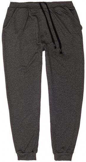 Adamo Athen Sweatpants with Cuffs Charcoal - Pantalones y cortos de chándal - Pantalones y Pantalones cortos de chándal - 2XL-12XL