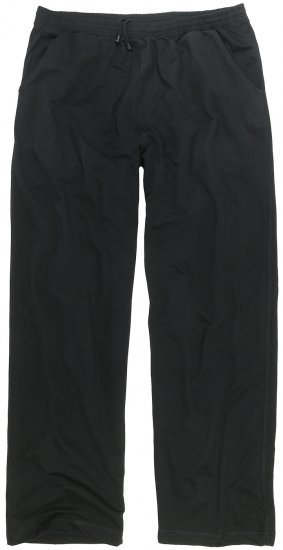 Adamo Athen Sweatpants with Open Hem Black - Pantalones y cortos de chándal - Pantalones y Pantalones cortos de chándal - 2XL-12XL