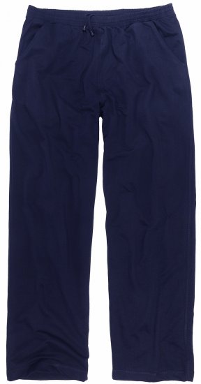 Adamo Athen Sweatpants with Open Hem Navy - Pantalones y cortos de chándal - Pantalones y Pantalones cortos de chándal - 2XL-12XL