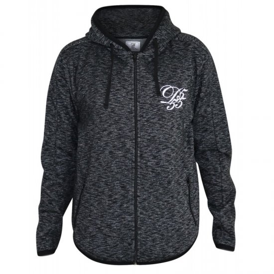 D555 Bennie Full zip Hoodie - Sudaderas - Sudaderas 2XL-12XL