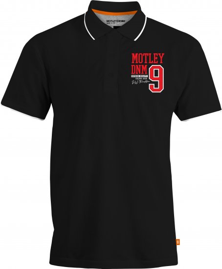 Motley Denim Brighton Polo Black - Polos - Polos 2XL-8XL