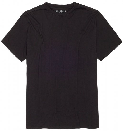Adamo Bud Regular fit Heavy weight T-shirt Black - Camisetas - Camisetas - 2XL-14XL