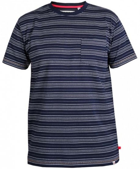D555 Caspian T-shirt Navy - Camisetas - Camisetas - 2XL-14XL