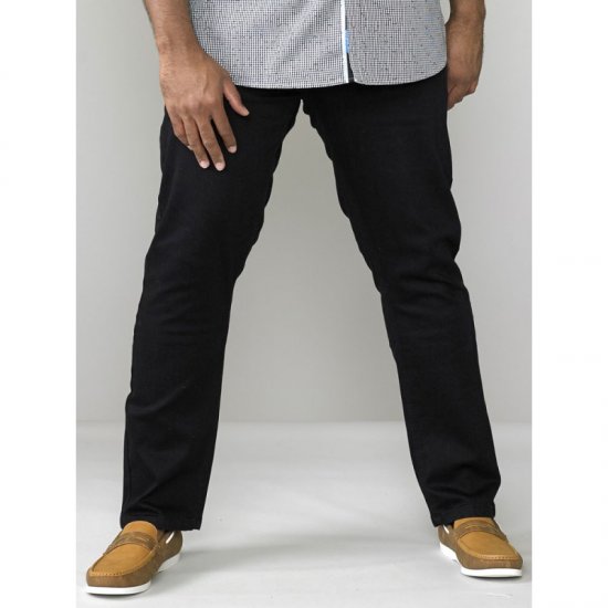 D555 Claude Stretch Jeans Black TALL SIZES - ROPA DE HOMBRE MT-6XLT - Tamaños de talle alto