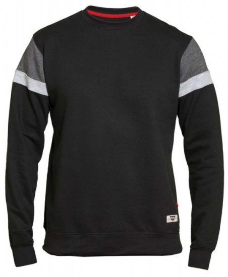 D555 Clermont Sweatshirt Black - Sudaderas - Sudaderas 2XL-12XL