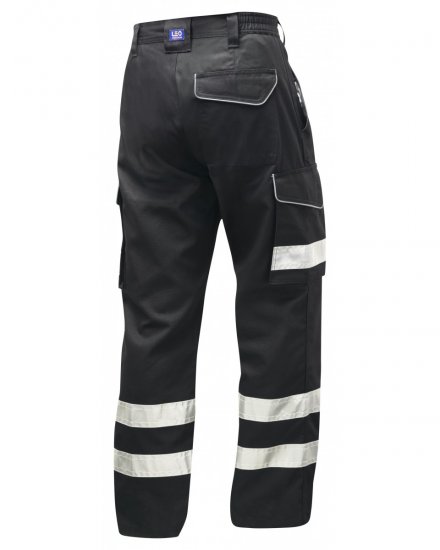Leo Ilfracombe Cargo Pants Black - Ropa de trabajo - Ropa de trabajo 3XL-6XL