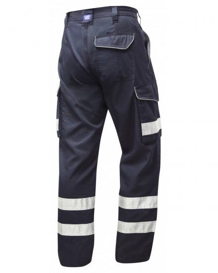 Leo Ilfracombe Cargo Pants Navy - Ropa de trabajo - Ropa de trabajo 3XL-6XL