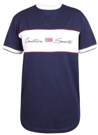 D555 Cullen T-shirt Navy - Camisetas - Camisetas - 2XL-14XL