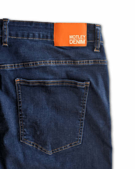 Motley Denim Soho 5-Pocket Jeans Dark Wash - Vaqueros & pantalones - Vaqueros y Pantalones - W40-W70