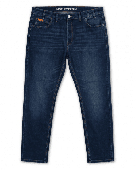 Motley Denim Soho 5-Pocket Jeans Dark Wash - Vaqueros & pantalones - Vaqueros y Pantalones - W40-W70