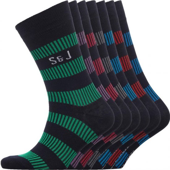 Smith & Jones Dasher 7-pack Socks - Ropa interior - Ropa interior 2XL-8XL