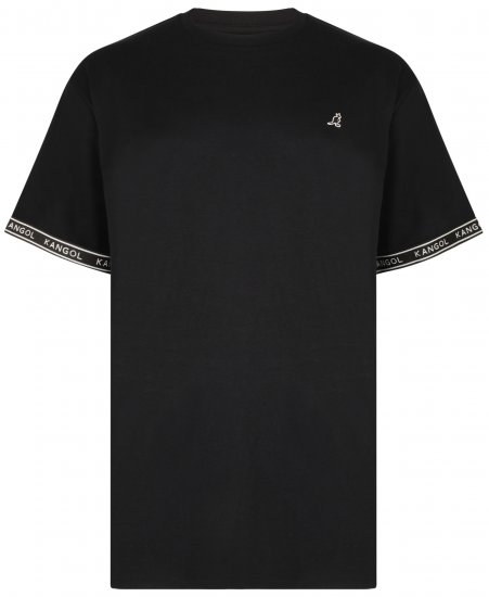 Kangol Descend T-shirt Black - Camisetas - Camisetas - 2XL-14XL