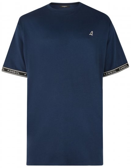 Kangol Descend T-shirt Navy - Camisetas - Camisetas - 2XL-14XL