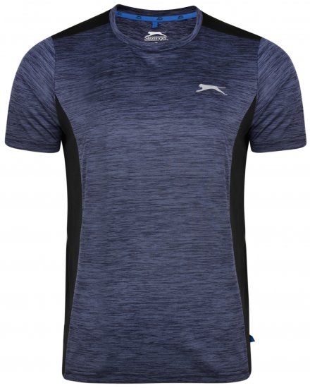 Slazenger Drew T-shirt Navy - Camisetas - Camisetas - 2XL-14XL