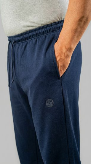 20 Nodi Grecale Stretch Fleece Cotton Sports Pants with Enzyme and Soft Touch Treatment Navy - Pantalones y cortos de chándal - Pantalones y Pantalones cortos de chándal - 2XL-12XL