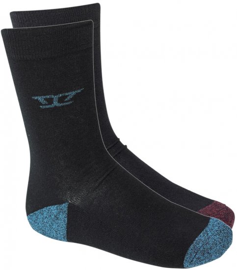 D555 Eden Cotton Rich Cushioned Sole Socks 2-Pack - Ropa interior - Ropa interior 2XL-8XL