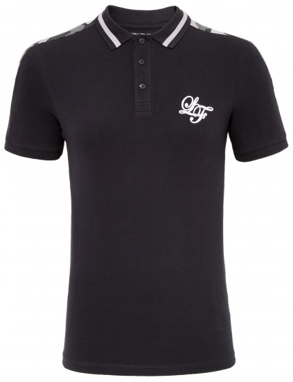 Loyalty & Faith Element Polo Black - Polos - Polos 2XL-8XL