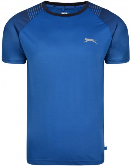 Slazenger Eli T-shirt Blue - Camisetas - Camisetas - 2XL-14XL