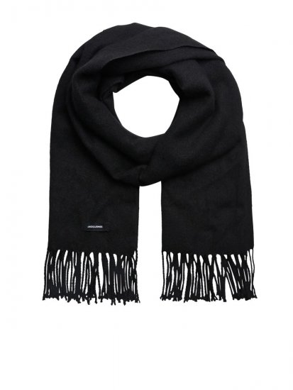 Jack & Jones Solid Bufanda Negro - Bufandas - 