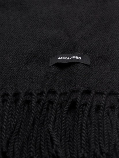 Jack & Jones Solid Bufanda Negro - Bufandas - 