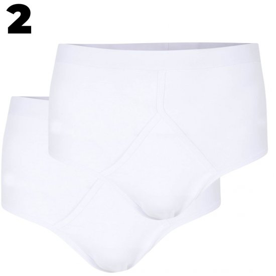 Espionage U003W calzoncillos slip pack de 2 blanco - Ropa interior - Ropa interior 2XL-8XL