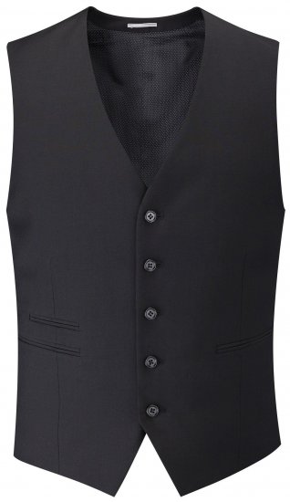 Skopes Madrid Waistcoat Black - Trajes - Trajes 2XL-8XL