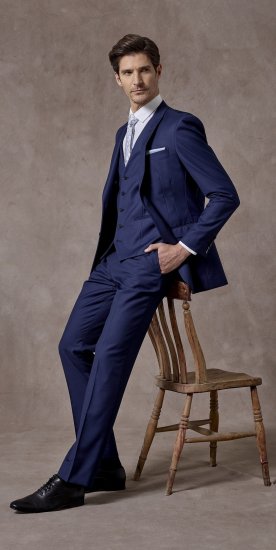 Skopes Kennedy Suit pants Royal Blue - Vaqueros & pantalones - Vaqueros y Pantalones - W40-W70