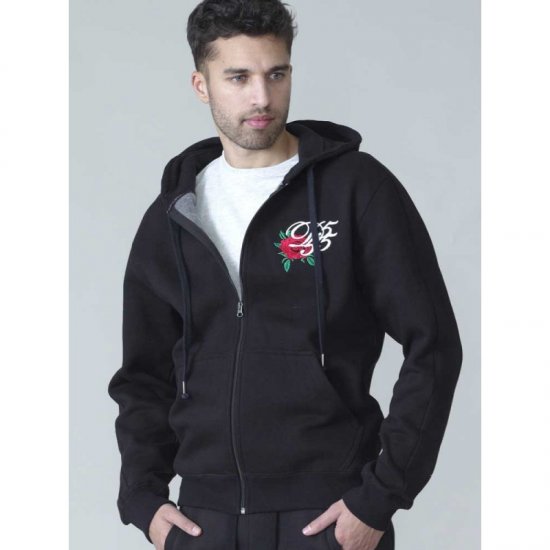 D555 Verlin Couture Full Zip Hoodie Black - Sudaderas - Sudaderas 2XL-12XL